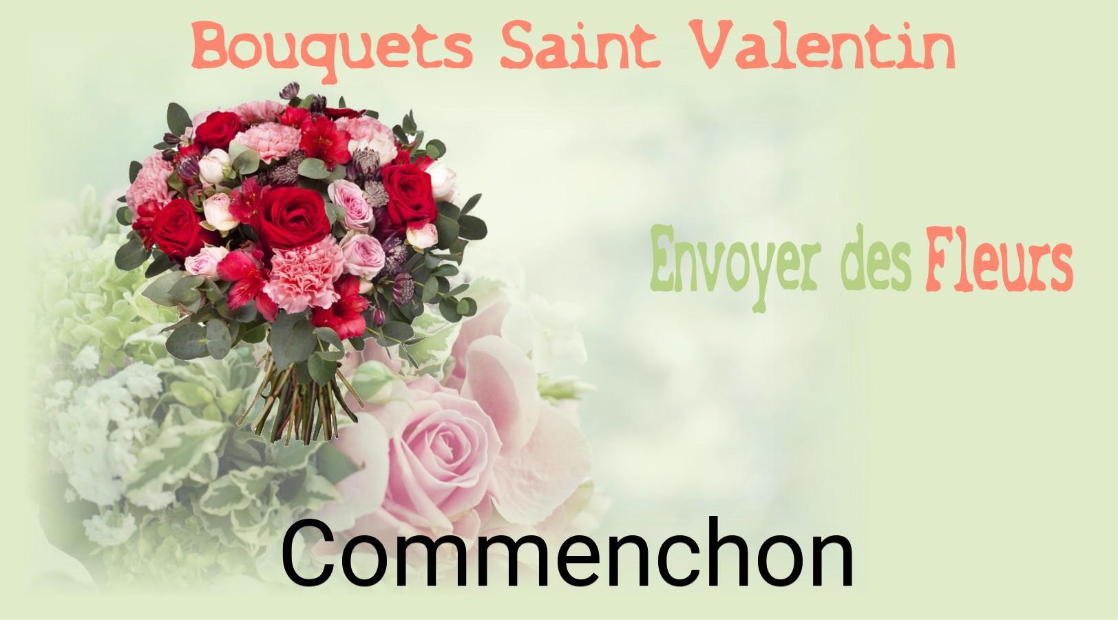 Roses de Saint-Valentin livrées à Commenchon